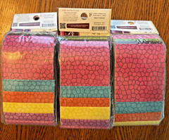 Lot Of 3 Creative Cuts Fabric Slices (24 Per Pkg) Precut Quilting Sewing Retired