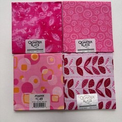 Lot of 75 Jo-Ann Fabric Quilting Quarter Flats – 18 x 22