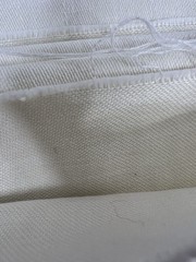 Fabric Polyester Cotten Blend Ivory 2.33 Yard 54″ Wide Heavy Twill Style