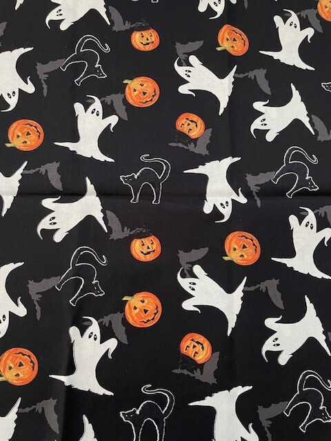 Wilmington Spooky Spectacular by GP Creations 23670 Cotton 44″W x 36″L