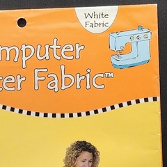 Sew-In Computer Printer Fabric from June Tailor White 4-pack 8.5″ x 11″ JT-901
