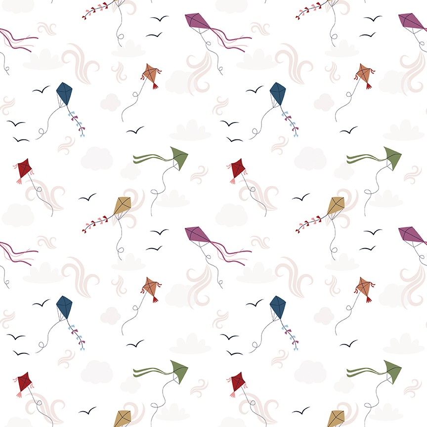 Let’s Go Fly a Kite in Cloud | A Spoonful of Sugar | Riley Blake