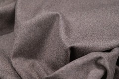 100% Pure Cashmere Fabric 450g Luxury Coat Weight Taupe Melange