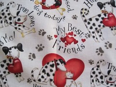 4 individual Cat and Dog Fabrics-NEW