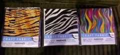 Makings Craft Fabric 18″ X 22 100% Cotton Lot Of 20 (G)