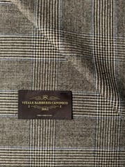 Vitale Barberis Canonico Wool and Cotton Fabric Made in Italy – 2m