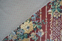Vintage Floral Chintz / 23 yds avail / 100% Cotton / Victorian Cottagecore