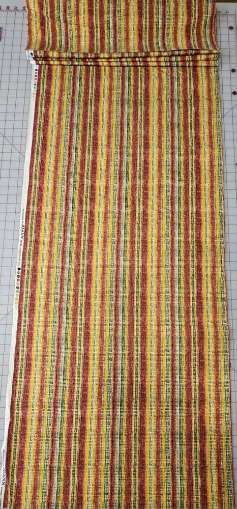 3 Yards – Jo-Ann Fabrics Exclusive Fabric, Cotton, Multicolor Stripe NEW