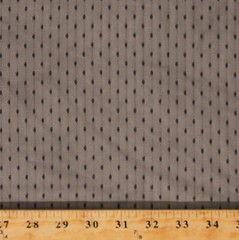 Point D’esprit Black Dotted Mesh 1-Way Stretch 66″ Fabric by the Yard D162.31