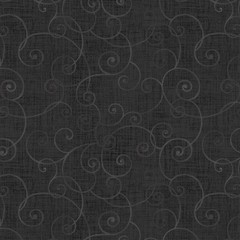 Henry Glass Quilting Fabric by the yard Cotton Whimsy Basics Swirl Charcoal Gray