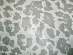 Ulitity Fabrics Bag Cheetah Camo Gray 2 yds by 62″ New