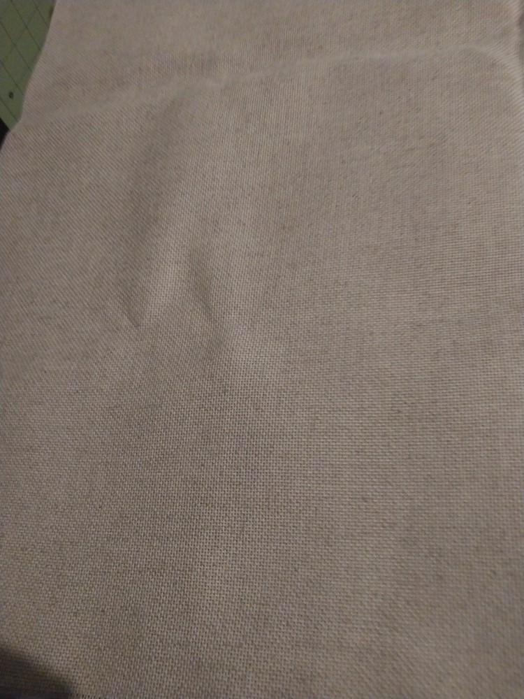 Flax Natural Color Heavier Burlap Jute Fabric 36″ X 34″