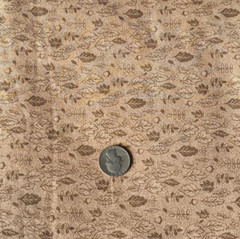 3 Yds Autumn Breeze Brown Leaves Acorns Fabric Balson Hercules Group