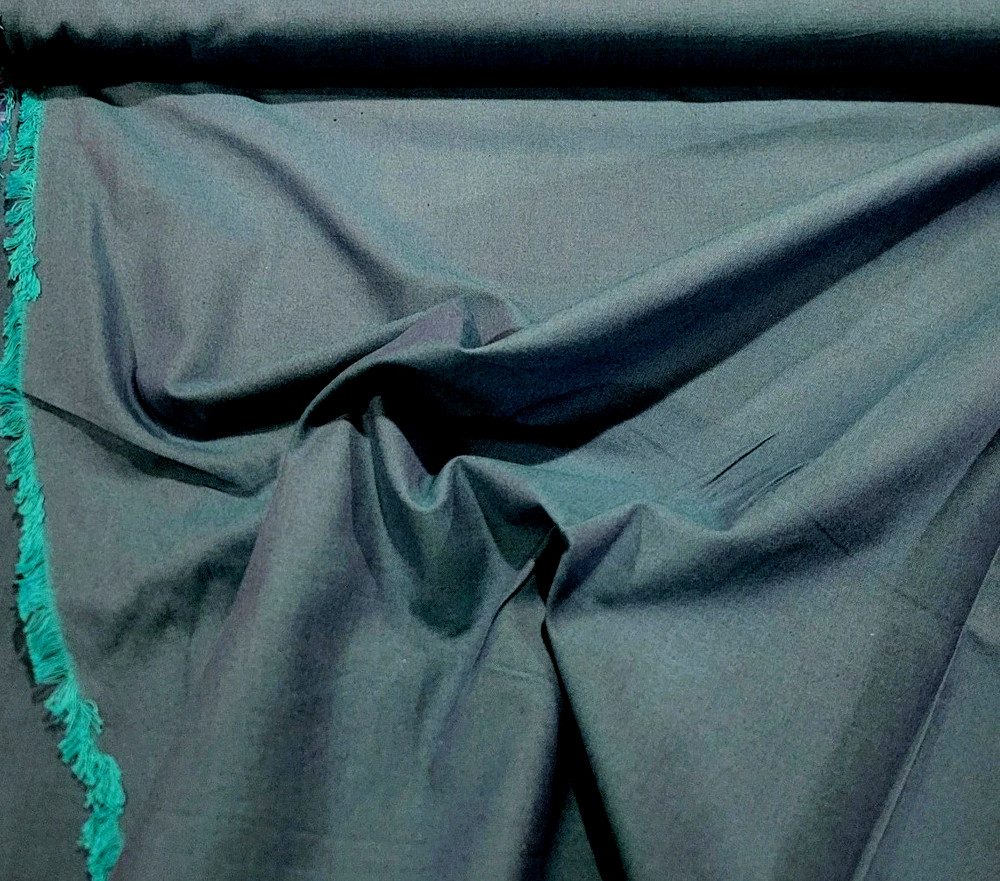 Teal/Navy Blue – Iridescent Cotton Shirting/Quilting – MANY COLORS!