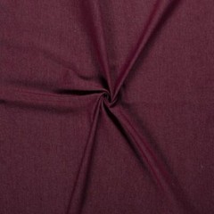 Luxury DENIM Jeans Twill Fabric Material – BURGUNDY