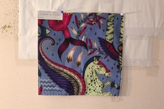 Clarke & Clarke Odyssey Mythos Velvet Mythical Animal Various Colors and Sizes