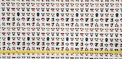 PUCCA CHIBI EMOJI WHITE ANIME 1 YARD FABRIC ( 36″ X 58″ ) BRAND NEW