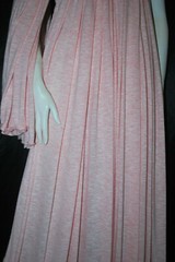 Wool rayon Knit Jersey Fabric Ecofriendly drapey Heather red pink by the yard