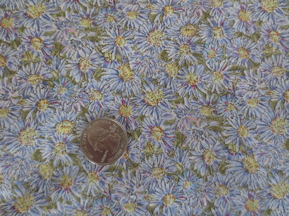 4999. Woodrow Studio, London FLOWER FAIRIES 2002 COTTON FABRIC–43-1/2″ x 2 yds
