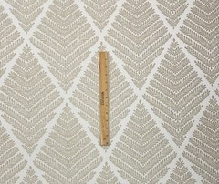 BALLARD DESIGNS EMMELINE OYSTER BEIGE CRYPTON PERFORMANCE FABRIC BY YARD 55″W