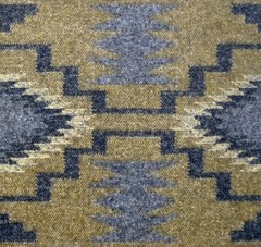 Pendleton Wool Fabric, 16” X 17.5”, Native American Design, Heavy-Weight