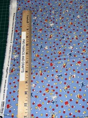 Moda 30s Playtime 100% cotton fabric by the yard 36×44 Sky Blue 23373 17