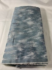 Light Blue, Silver, Gray Fabric- 2 yards and 54 inches width