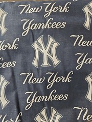 Lot Of 5+ Yards NY Yankees Fabric