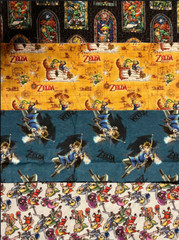 Fat Quarter Legend of Zelda Links 18″ x 21″ 100% cotton / 100% Polyester