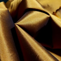 Holiday Two Tone Bronze Black Gold Fine Tissue Taffeta Fabric 58″ By The Yard