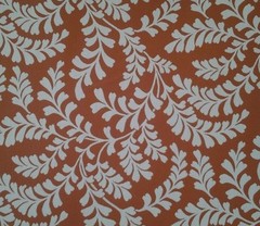 OUTDURA BLISS POTTERY ORANGE 100% Solution Dyed Acrylic Outdoor Fabric BY YARD