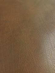 Nassimi Dimension Earth Brown Faux Leather Upholstery Fabric Vinyl 2.1 Yards