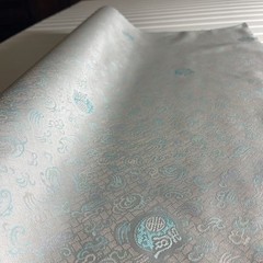 SILK MULTICOLOR FABRIC 6 Yards x 22 Inches Wide or 216 Inches x 22 Wide