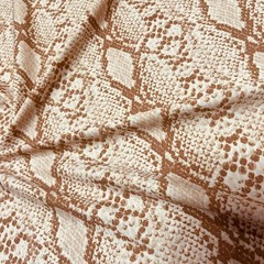 Animal Print Snake Fashion Design Spandex Fabric 60″wide by Yard for Swimwear