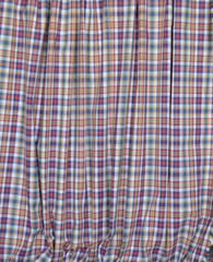 32 Yard Avail / Small Woven Plaid 100% Cotton Vintage Upholstery Fabric