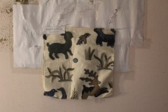 Kravet Couture Museum of New Mexico Dwellers Animal Crewel Var Clrs and Sizes