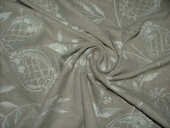 1.4 Metres iLiv Vinery Stone Embroidered Fabric Curtain Upholstery Cushion Craft