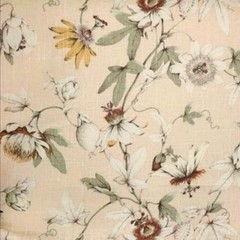 P Kaufmann COUNTRY COTTAGE Floral BLUSH Pink Cotton Drapery Pillow Fabric BTY