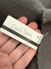 Lot Pendleton Woolen Mills Knit Trim Tube Fabric Remnants Dark Gray Blue Gray
