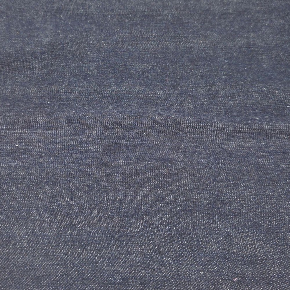 Dark Indigo Blue Selvedge Denim Fabric Medium Weight Prewashed 33 x 60 Wide