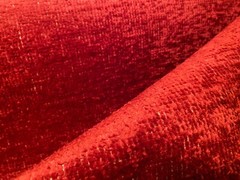 PIERRE FREY Paris Palladio Cerise HAND WOVEN Fabric w/Knit Back $425 Retail BTY