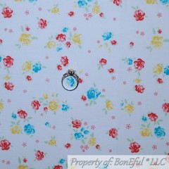 BonEful Fabric FQ Cotton Quilt Red White Blue American STAR Stripe Patriotic Boy