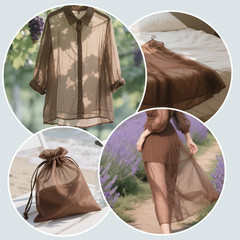 59″ x 72″(2 Yards) Mesh Fabric Slightly Stretchy for Sewing Projects, Backpack P