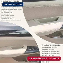 Car Door Handle Covers Fit for BMW X3 F25 2011-2017, X4 F26 2014-2018 Interior D