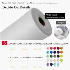 Black Tulle Fabric Rolls 54 Inch by 40 Yards Fabric Tulle Bolt