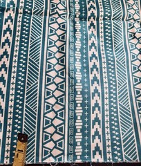 Bright Sun by Sherri & Chelsi Turquoise Southwest Tribal Stripe for Moda Fabrics
