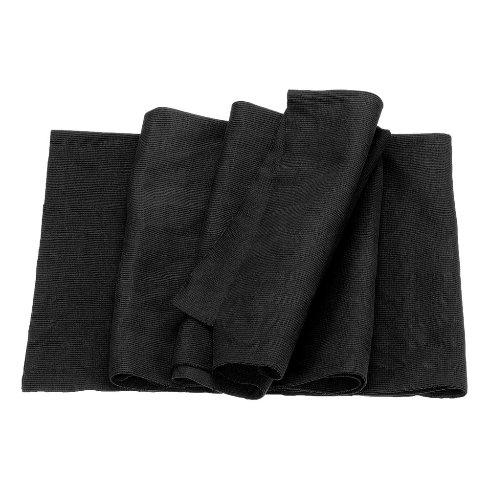 20″ Wide Black 47″ Elastic Cuffs Ribbed Trim Cotton Fabric Knit Rib Stretch Tape