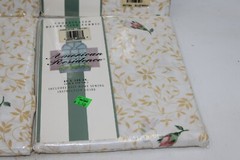 Lot of 4 Charlotte Yellow Fabric 45×108” American Residence Polycotton Sealed