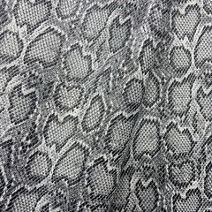 12″X54″ Snake Patterned PU Faux Leather,Embossed Snake Textured Faux Synthetic L