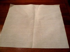 Fabric Squares Blocks White or Natural Quilt Applique Embroidery Craft Blank